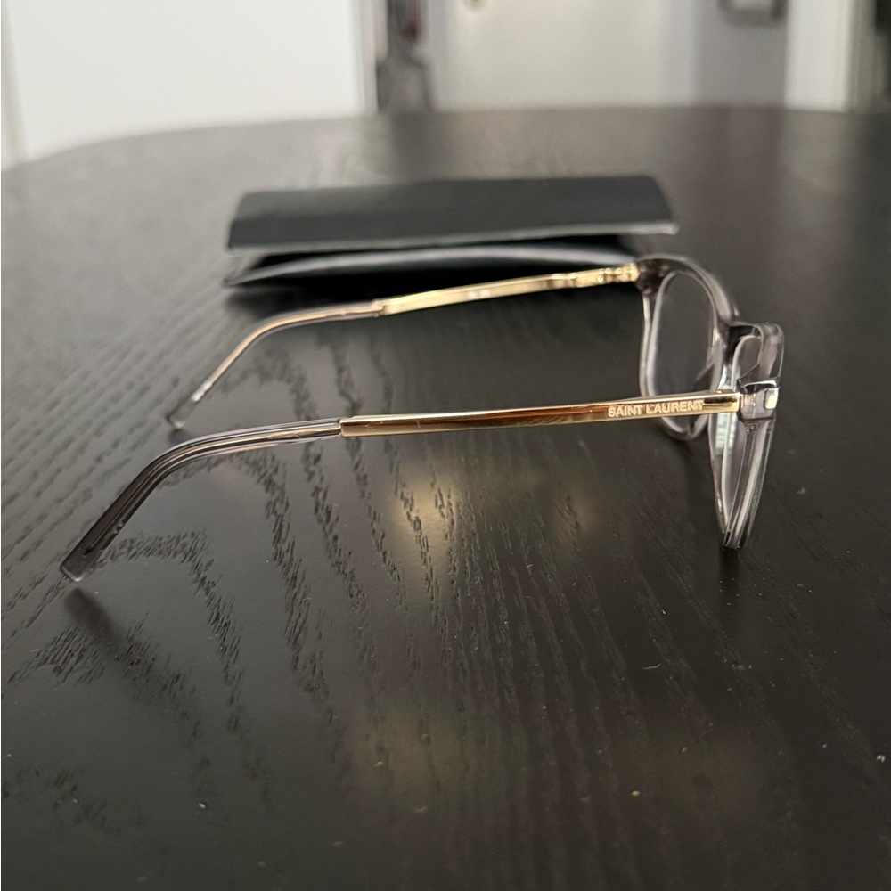Saint Laurent SL26 Translucent Prescription Glasses - Picture 6 of 11